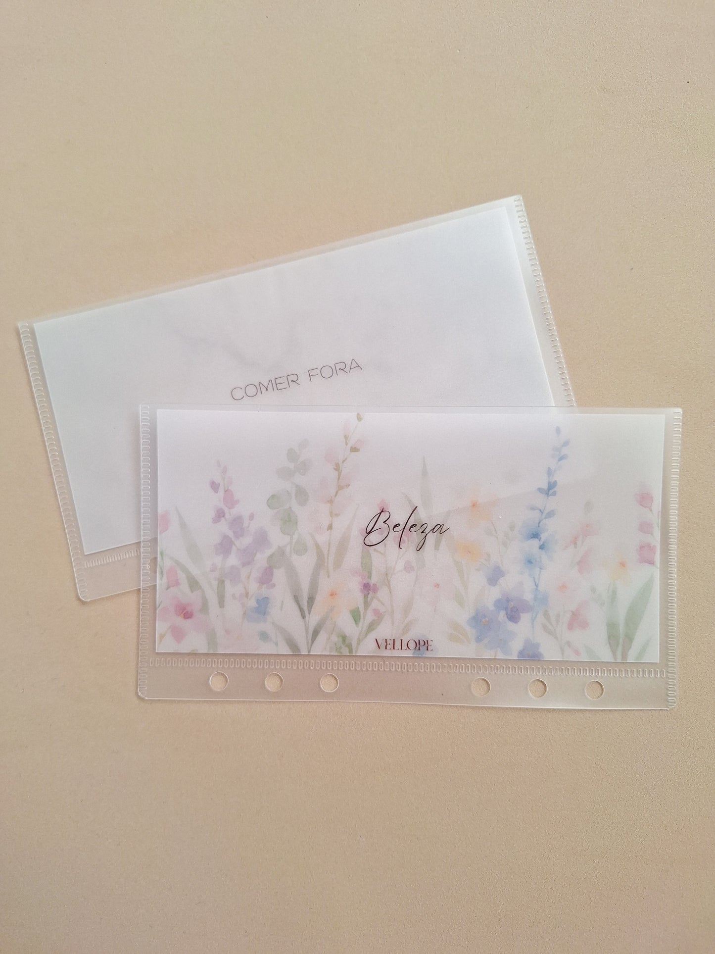 Envelopes PVC com categoria